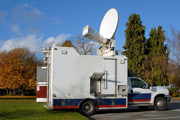 istock TV News Truck 92209403
