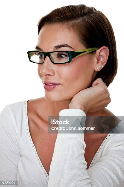 Foto de Bela Mulher Usando Óculos e mais fotos de stock de 20 Anos - 20 Anos, Acessório, Acessório ocular