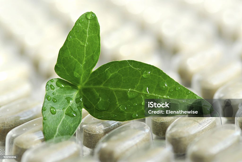 Suplemento de ervas - Foto de stock de Alimentação Saudável royalty-free
