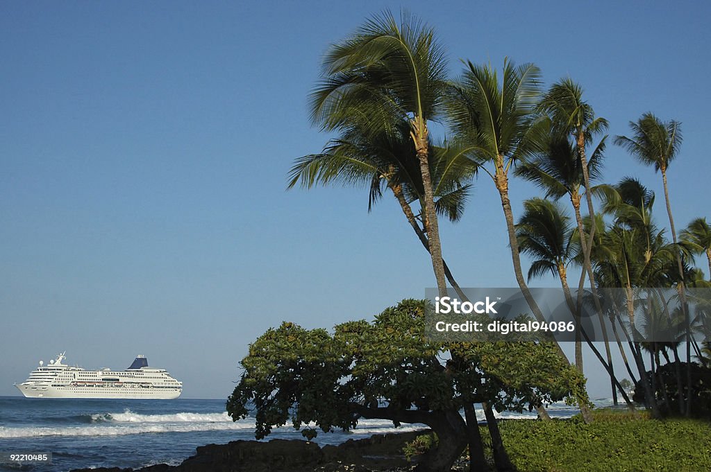 Tropical navio de cruzeiro do - Royalty-free Barco de Cruzeiro Foto de stock