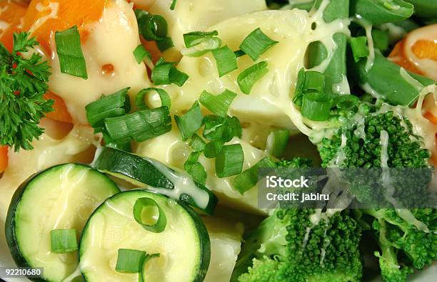 Diced Vegetables With Cheese Stock Photo - Download Image Now - Appetizer, Bean, Broccoli