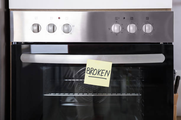 Close-up Of A Oven