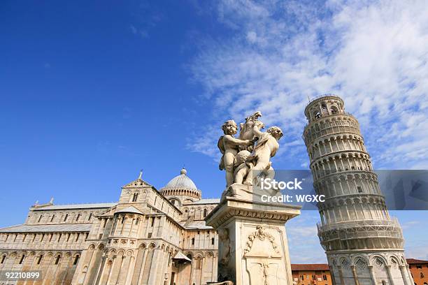 Foto de Leaning Tower Pisa De La Fontana Dei Putti e mais fotos de stock de Arcaico - Arcaico, Arquitetura, Arte