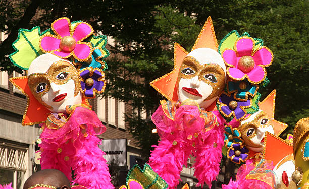 istock Costumes at a vibrant colored carnival 92211146