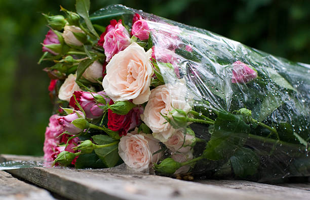 istock Beautiful bouquet of roses 92211236