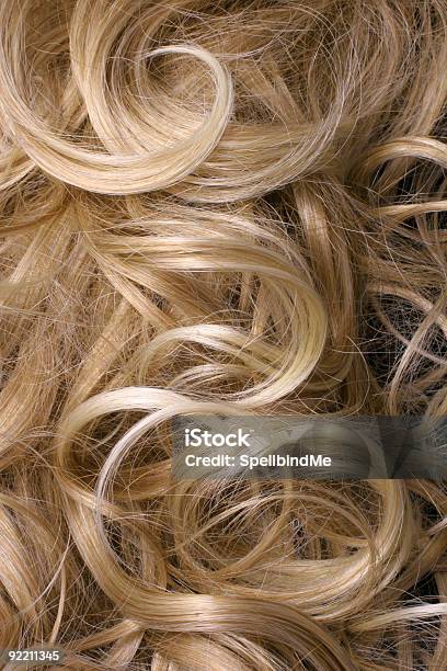 Blonde Hair Stock Photo - Download Image Now - Backgrounds, Curly Hair, Adolescence