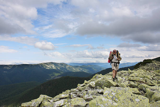 istock Hiking in the Carpathian mountains 92212273