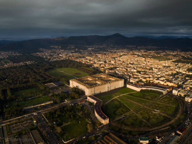 istock Caserta cityscape from Aerial view 922126772