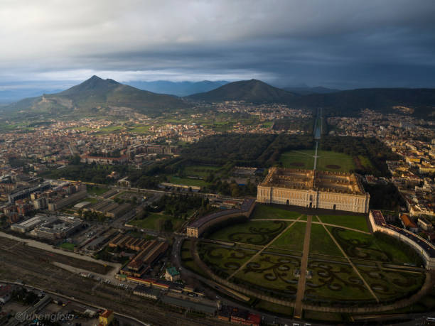 istock Caserta cityscape from Aerial view 922126908