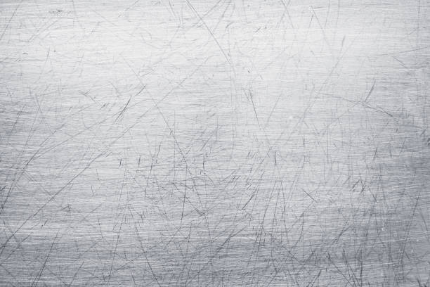 istock dirty sheet metal texture, silver aluminum or steel surface pattern 922129910