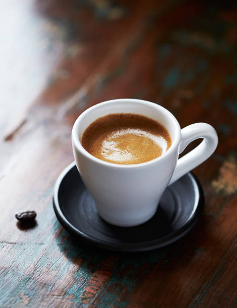 taza de café espresso - café solo fotografías e imágenes de stock