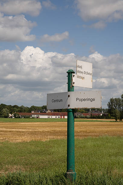 istock Roadsign to St.Sixtus with Abbey in the background 92213063
