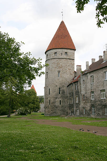 istock Fortification tower in Tallinn, Estonia 92214060