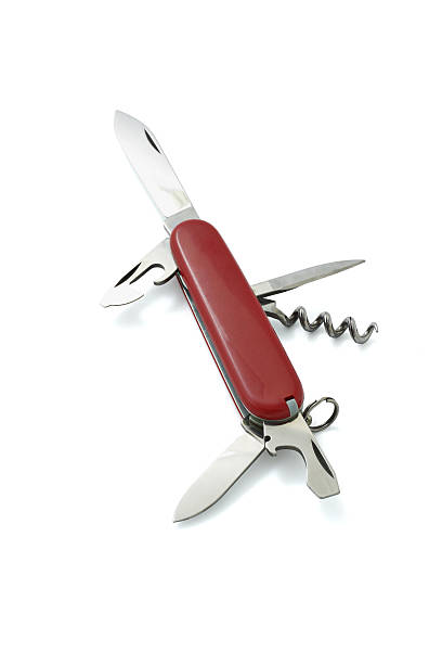istock Swiss army pocket knife 92214314