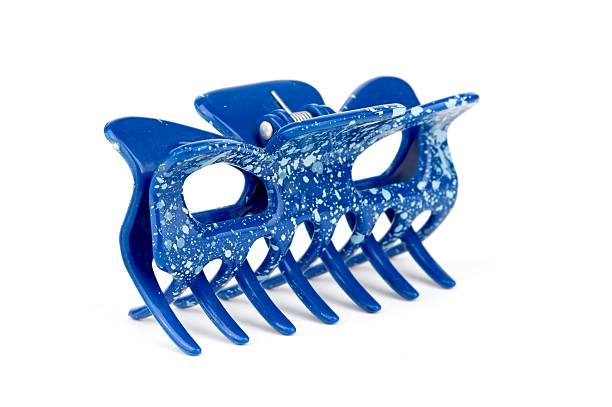 Blue Hair Grip  hair clip stock pictures, royalty-free photos & images