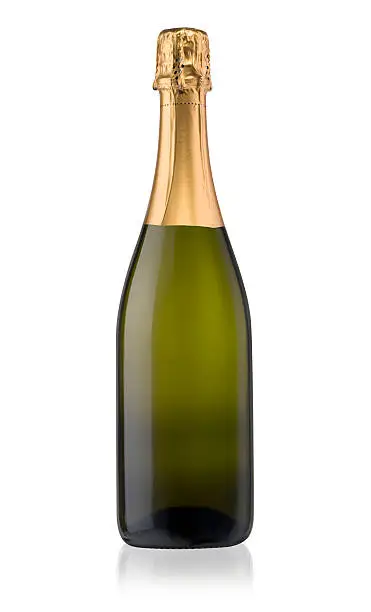 Photo of Sparkling White Wine Bottle