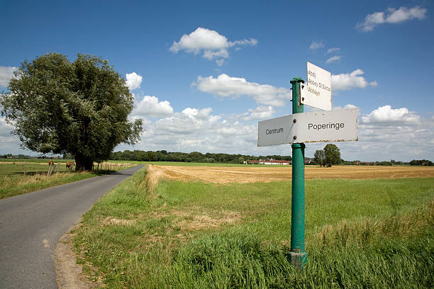istock Roadsign to St.Sixtus with Abbey in the background 92215089