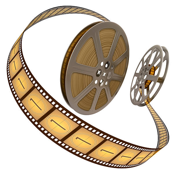 istock Film Reel Over White 92215158