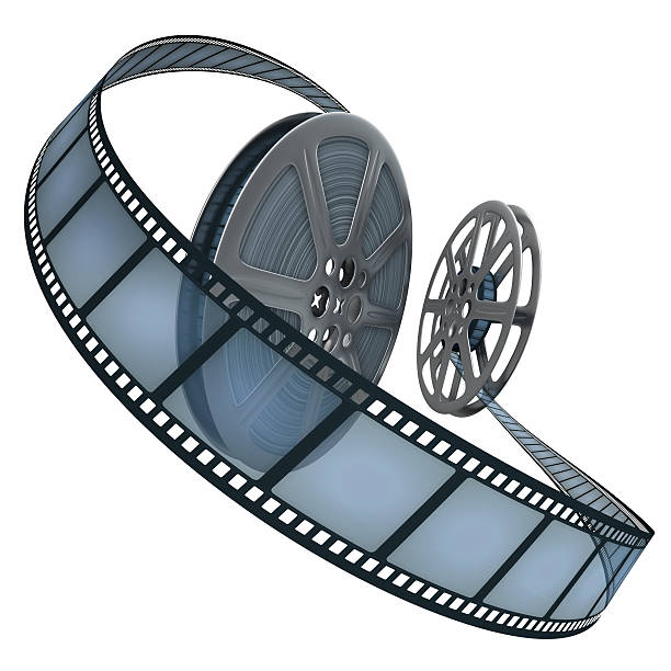 istock Film Reel Over White 92215164