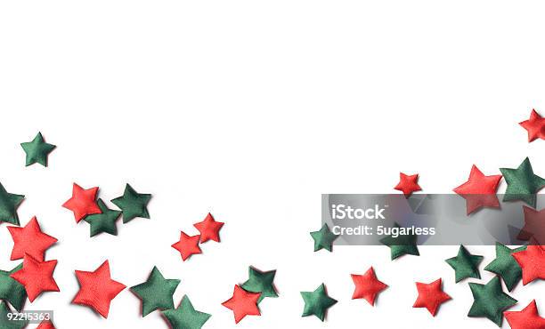 크리스마스 국경 만든 스타즈 0명에 대한 스톡 사진 및 기타 이미지 - 0명, 공휴일, 녹색