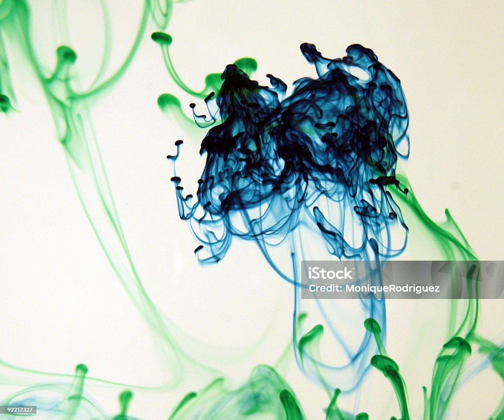 Ink Clouds  Abstract Stock Photo