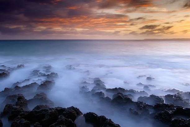 istock Nature sunset of coastline 92217709