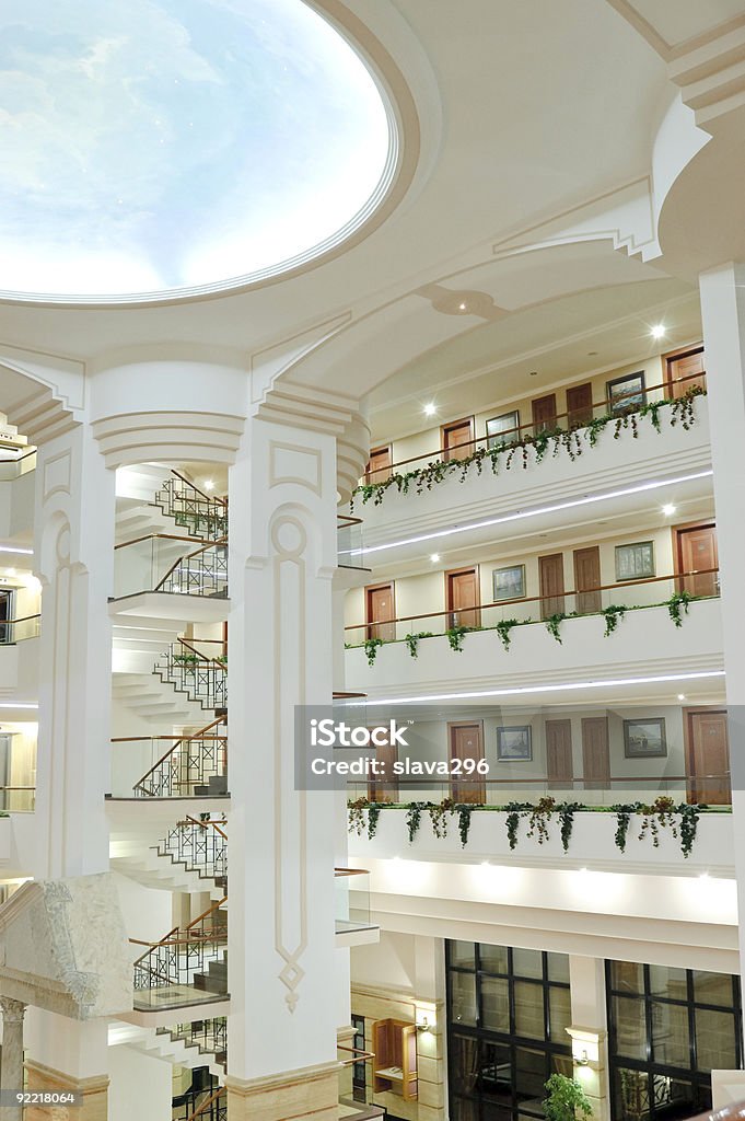 interior do Hotel, Antalya, Turquia - Foto de stock de Antália royalty-free