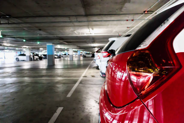 istock cars in parking garage interior 922181614
