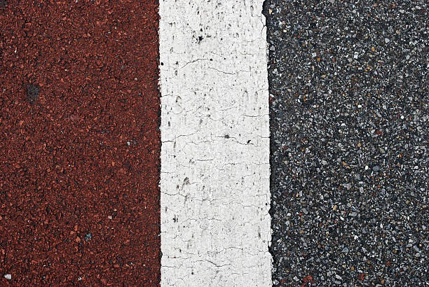 istock Red White and Black Tarmac 92218463