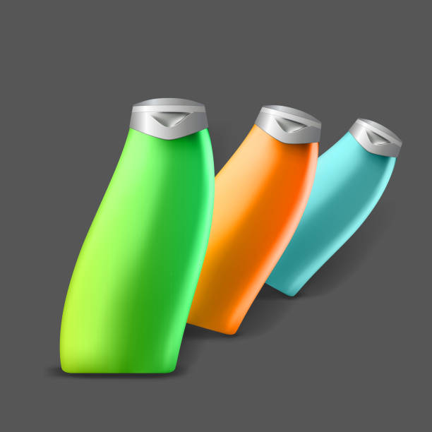 istock Mockup template for branding and product designs. Isolated realistic plastic bottles with unique design. Easy to use for advertising branding and marketing. 922189100