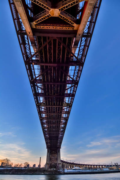 istock wide angle shot of a bridge 922189136