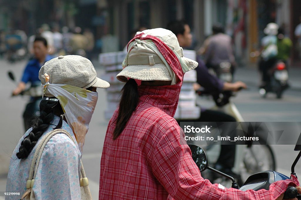 Smog au Vietnam - Photo de Hanoi libre de droits