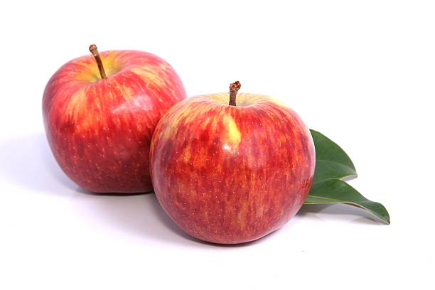 Juicy Red Apples stock photo