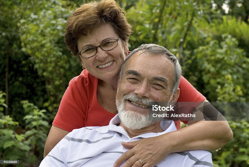Romantisches Altes Paar - Lizenzfrei Aktiver Senior Stock-Foto