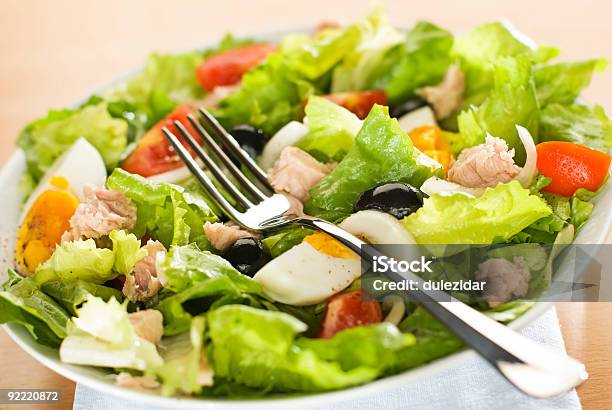 Salad Stock Photo - Download Image Now - Color Image, Dinner, Egg - Food