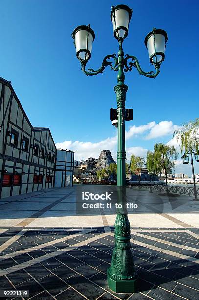 Streetlamp W Sesji Roman City - zdjęcia stockowe i więcej obrazów Antyczny - Antyczny, Architektura, Asfalt