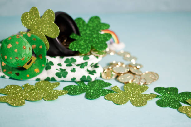 istock Saint Patrick's Day, good luck shamrock, clover 922218420