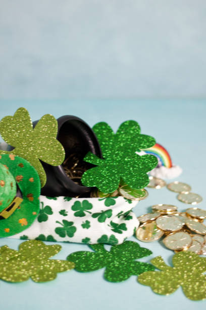istock Saint Patrick's Day, good luck shamrock, clover 922218424