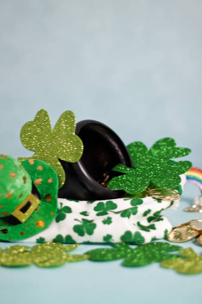 istock Saint Patrick's Day, good luck shamrock, clover 922218428
