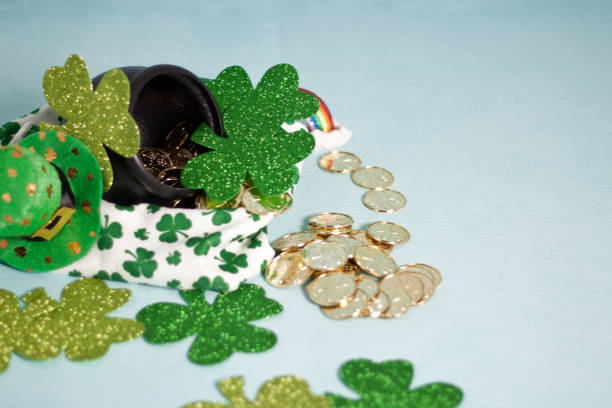 istock Saint Patrick's Day, good luck shamrock, clover 922218476