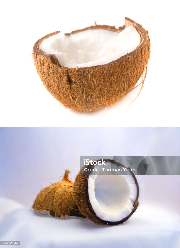 Coconut and milk American Samoa Stock Photo