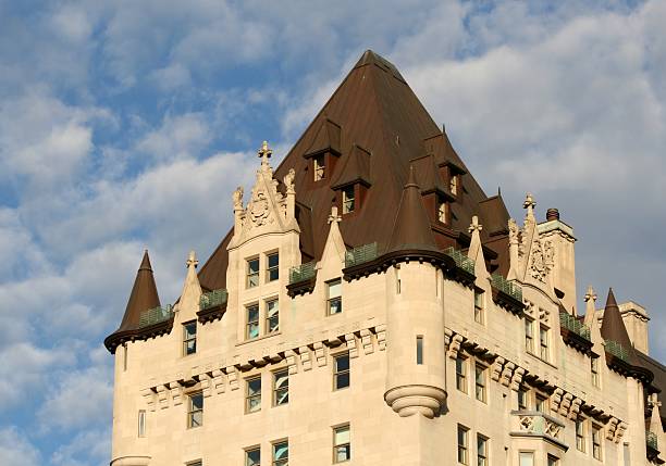 istock Rear Wing of Chateau Laurier 92222585