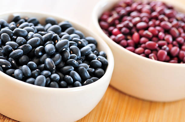istock Black and red adzuki beans 92222661