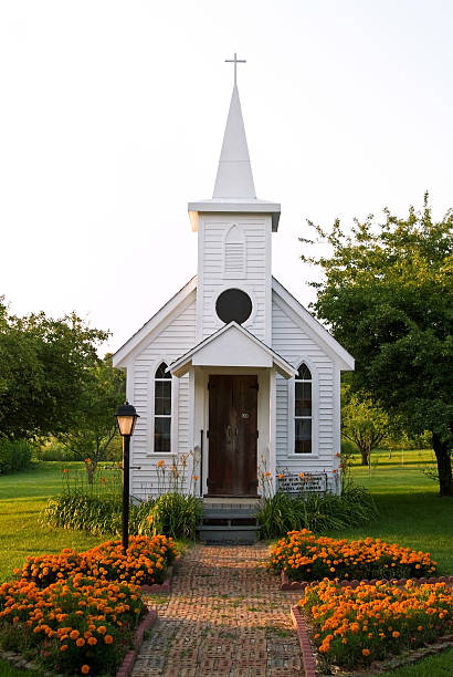 istock Little Country Church 92222964