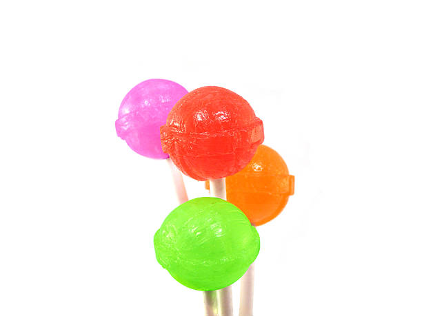 Lollipops stock photo