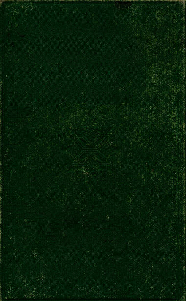 istock Mottled green book cover 92223066