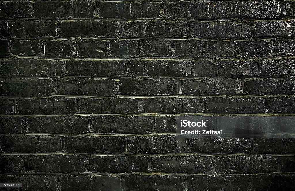 Negro pared de ladrillos - Foto de stock de Alimentos deshidratados libre de derechos