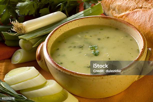 Soup Stock Photo - Download Image Now - Bowl, Cabbage, Celery