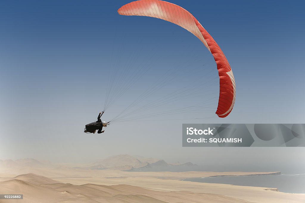 Paragliding  Adult Stock Photo