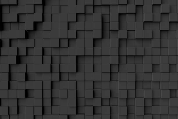 istock Abstract background of cubes. 3D rendering. 922261524